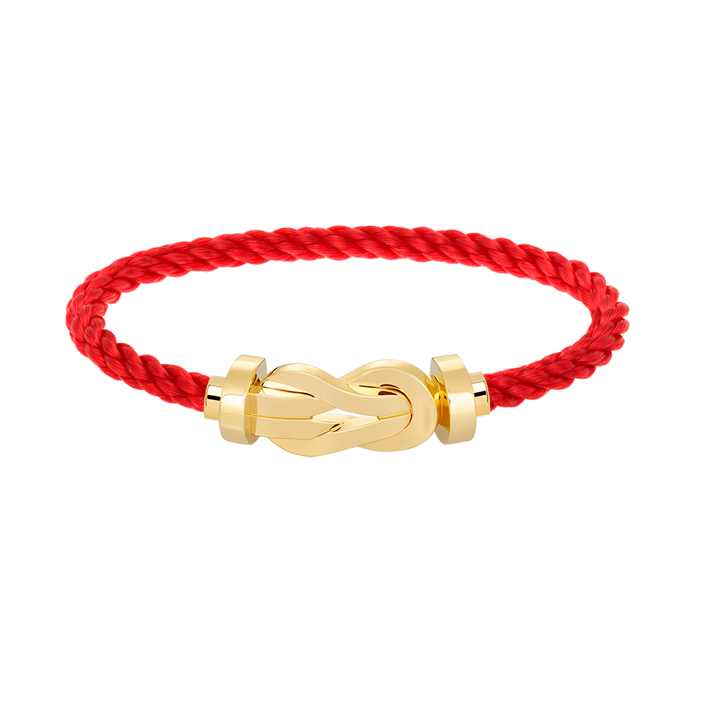 [Clover]CHANCE LARGE 8 FIGURE BUCKLE NO DIAMOND BRACELET GOLD