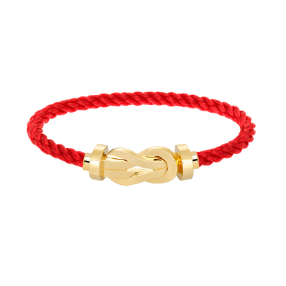 [Clover]CHANCE LARGE 8 FIGURE BUCKLE NO DIAMOND BRACELET GOLD
