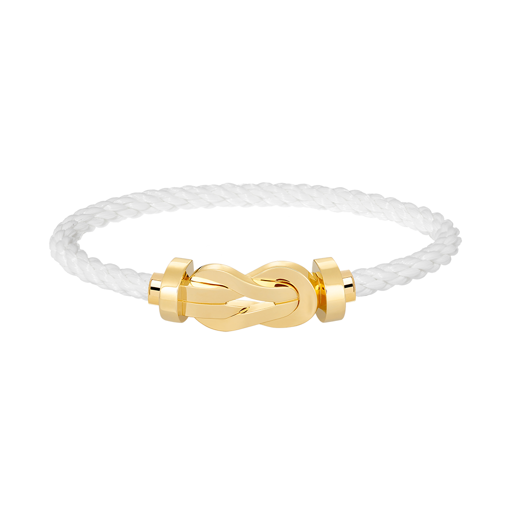 [Clover]CHANCE LARGE 8 FIGURE BUCKLE NO DIAMOND BRACELET GOLD