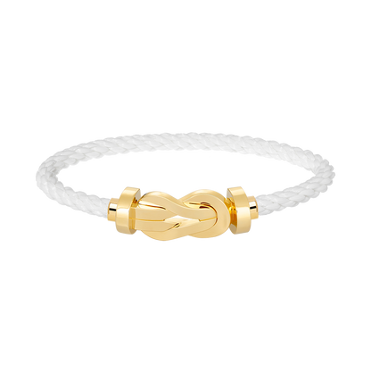 [Clover]CHANCE LARGE 8 FIGURE BUCKLE NO DIAMOND BRACELET GOLD