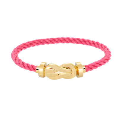 [Clover]CHANCE LARGE 8 FIGURE BUCKLE NO DIAMOND BRACELET GOLD