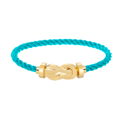 [Clover]CHANCE LARGE 8 FIGURE BUCKLE NO DIAMOND BRACELET GOLD