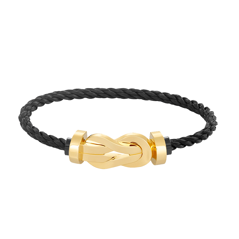 [Clover]CHANCE LARGE 8 FIGURE BUCKLE NO DIAMOND BRACELET GOLD