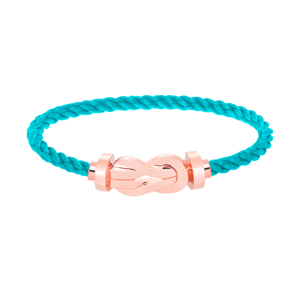 [Clover]CHANCE LARGE 8 FIGURE BUCKLE NO DIAMOND BRACELET ROSE GOLD