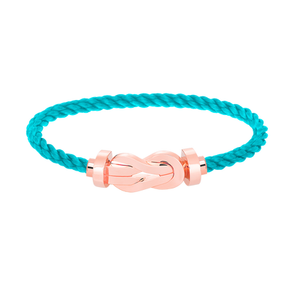 [Clover]CHANCE LARGE 8 FIGURE BUCKLE NO DIAMOND BRACELET ROSE GOLD