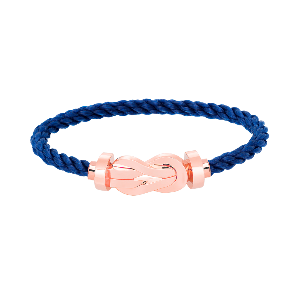 [Clover]CHANCE LARGE 8 FIGURE BUCKLE NO DIAMOND BRACELET ROSE GOLD