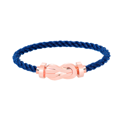 [Clover]CHANCE LARGE 8 FIGURE BUCKLE NO DIAMOND BRACELET ROSE GOLD