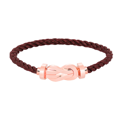 [Clover]CHANCE LARGE 8 FIGURE BUCKLE NO DIAMOND BRACELET ROSE GOLD