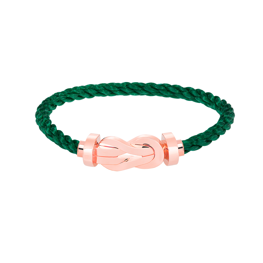 [Clover]CHANCE LARGE 8 FIGURE BUCKLE NO DIAMOND BRACELET ROSE GOLD
