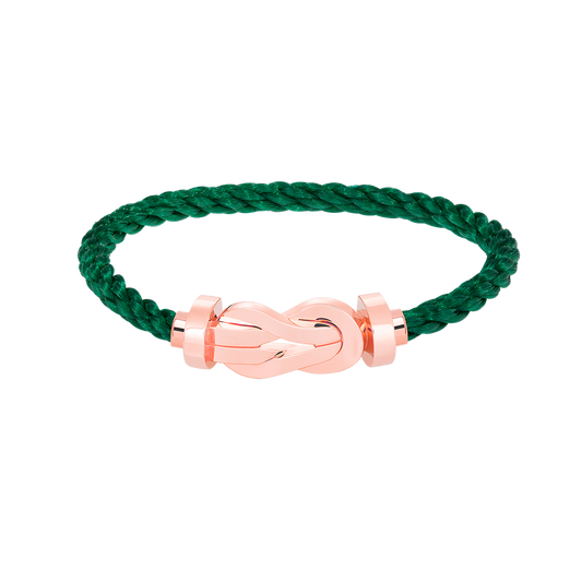 [Clover]CHANCE LARGE 8 FIGURE BUCKLE NO DIAMOND BRACELET ROSE GOLD