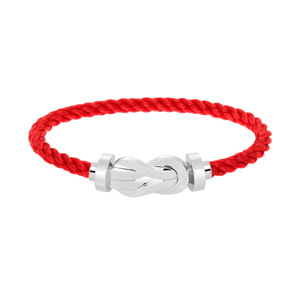 [Clover]CHANCE LARGE 8 FIGURE BUCKLE NO DIAMOND BRACELET SILVER
