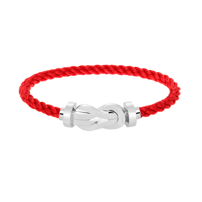 [Clover]CHANCE LARGE 8 FIGURE BUCKLE NO DIAMOND BRACELET SILVER