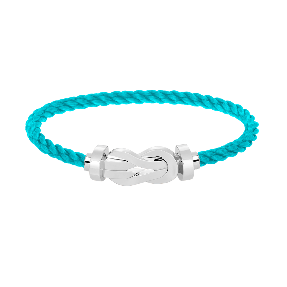 [Clover]CHANCE LARGE 8 FIGURE BUCKLE NO DIAMOND BRACELET SILVER