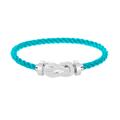 [Clover]CHANCE LARGE 8 FIGURE BUCKLE NO DIAMOND BRACELET SILVER