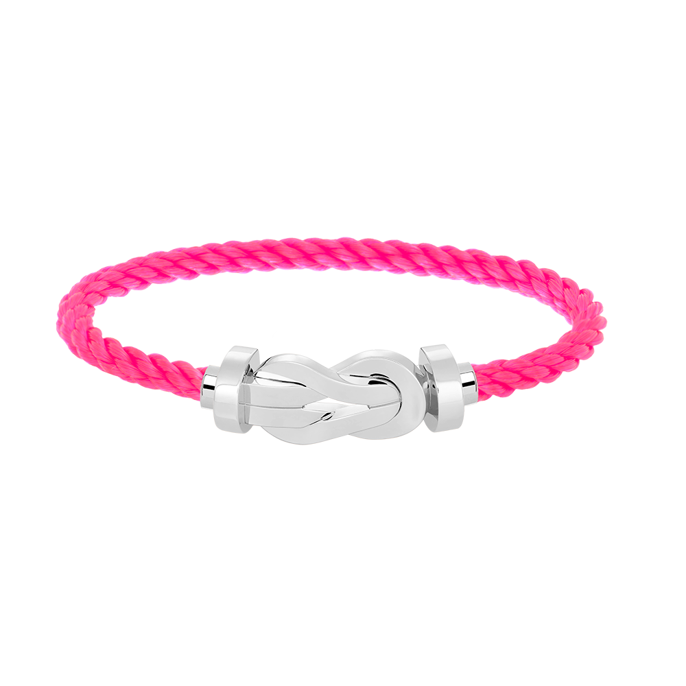 [Clover]CHANCE LARGE 8 FIGURE BUCKLE NO DIAMOND BRACELET SILVER