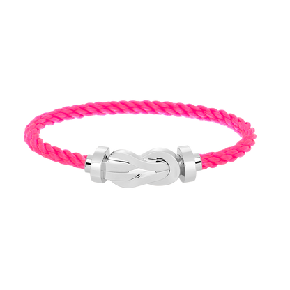 [Clover]CHANCE LARGE 8 FIGURE BUCKLE NO DIAMOND BRACELET SILVER