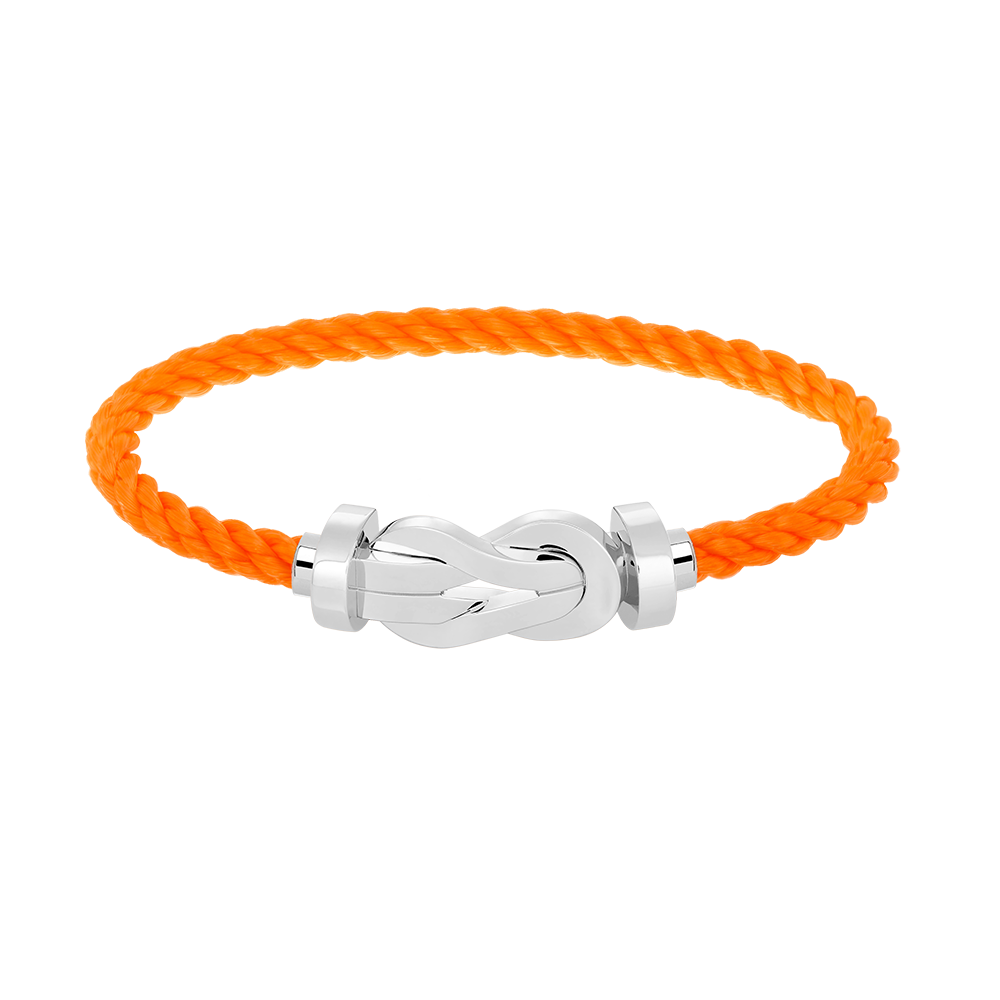 [Clover]CHANCE LARGE 8 FIGURE BUCKLE NO DIAMOND BRACELET SILVER