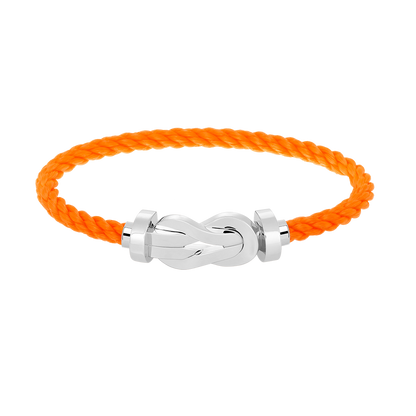 [Clover]CHANCE LARGE 8 FIGURE BUCKLE NO DIAMOND BRACELET SILVER