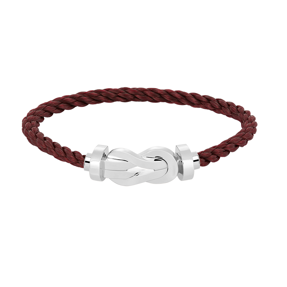 [Clover]CHANCE LARGE 8 FIGURE BUCKLE NO DIAMOND BRACELET SILVER