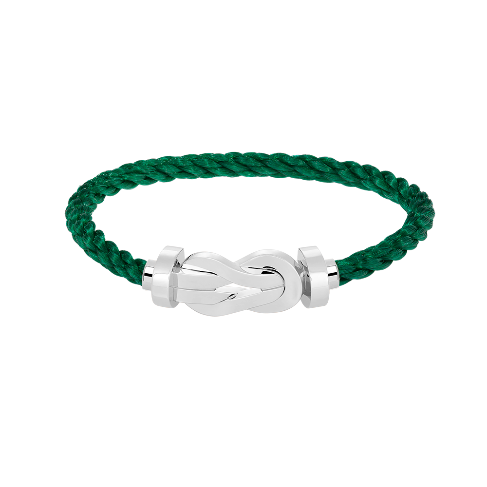 [Clover]CHANCE LARGE 8 FIGURE BUCKLE NO DIAMOND BRACELET SILVER