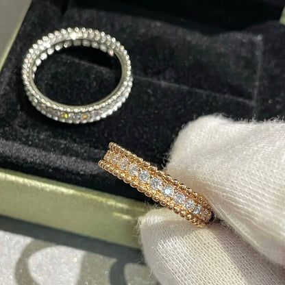 [Clover]PERLEE DIAMOND ROSE GOLD RING