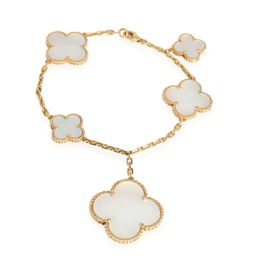 [Clover]MAGIC CLOVER MOP GOLD BRACELET 5 MOTIFS