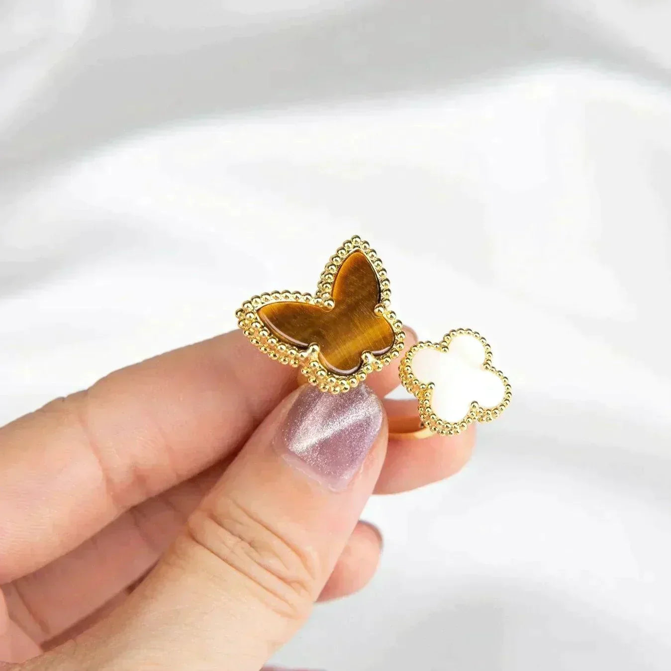 [Clover]LUCKY BETWEEN THE FINGER RING