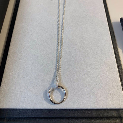 [Clover]JUSTE NECKLACE SILVER