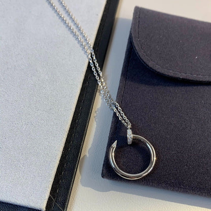 [Clover]JUSTE NECKLACE SILVER