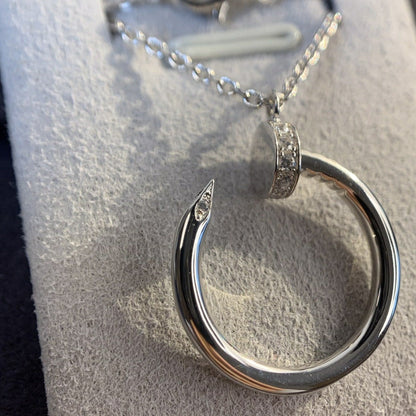[Clover]JUSTE NECKLACE SILVER
