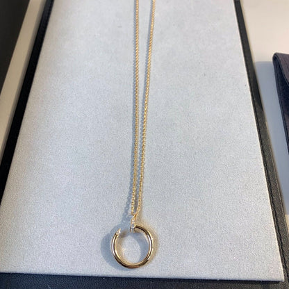 [Clover]JUSTE NECKLACE PINK GOLD