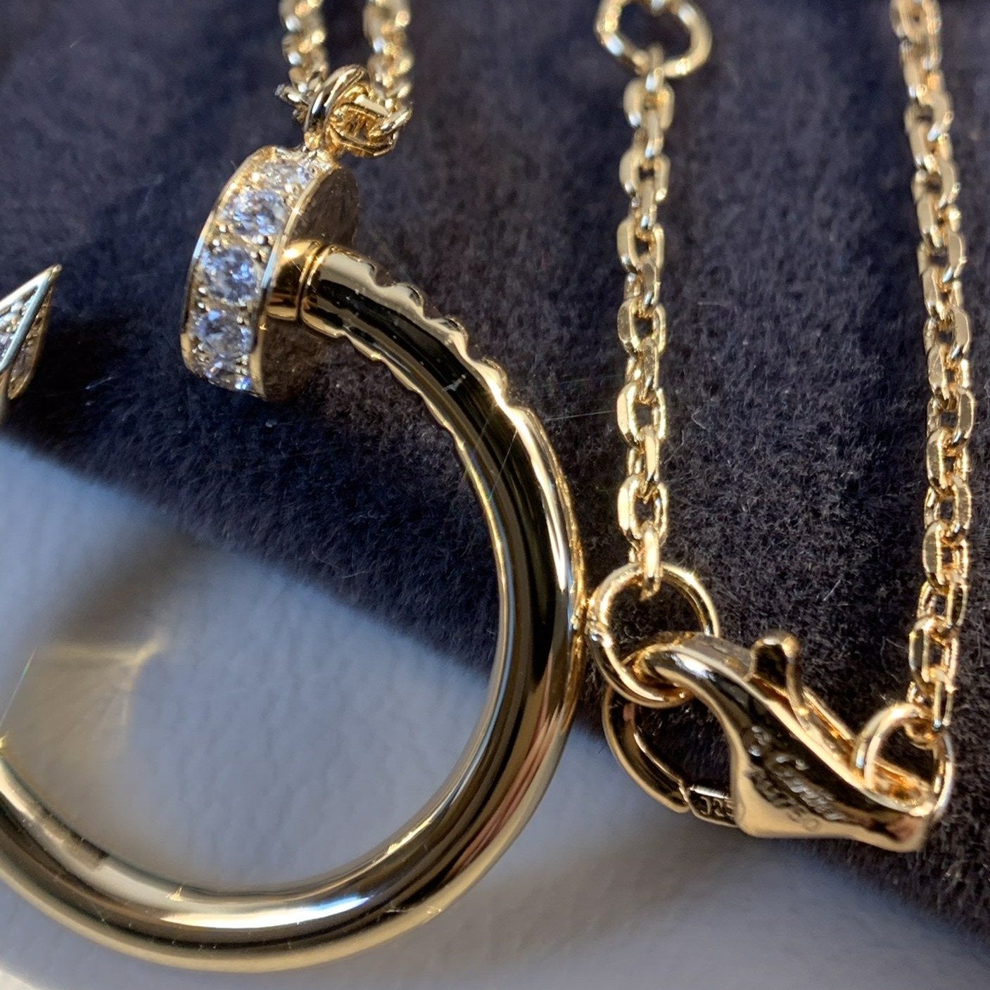 [Clover]JUSTE NECKLACE PINK GOLD