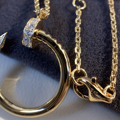 [Clover]JUSTE NECKLACE PINK GOLD