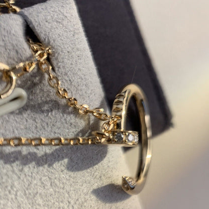 [Clover]JUSTE NECKLACE PINK GOLD