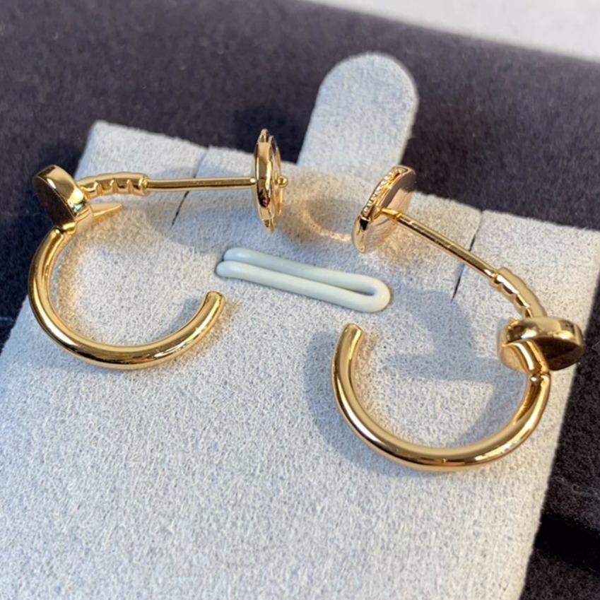[Clover]JUSTE EARRINGS PINK GOLD