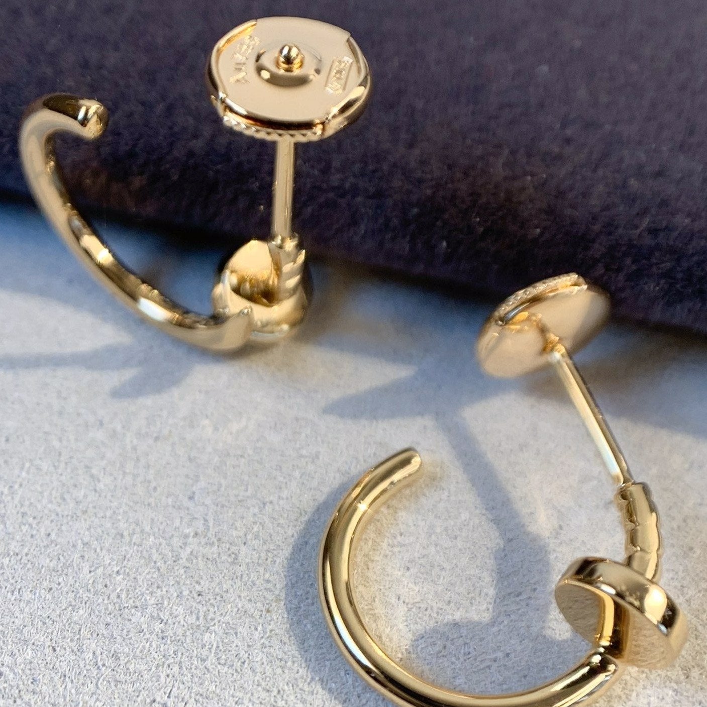[Clover]JUSTE EARRINGS PINK GOLD