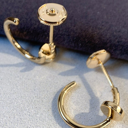 [Clover]JUSTE EARRINGS PINK GOLD