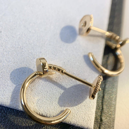 [Clover]JUSTE EARRINGS PINK GOLD