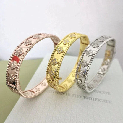 [Clover]CLOVER BRACELET 8MM DIAMONDS
