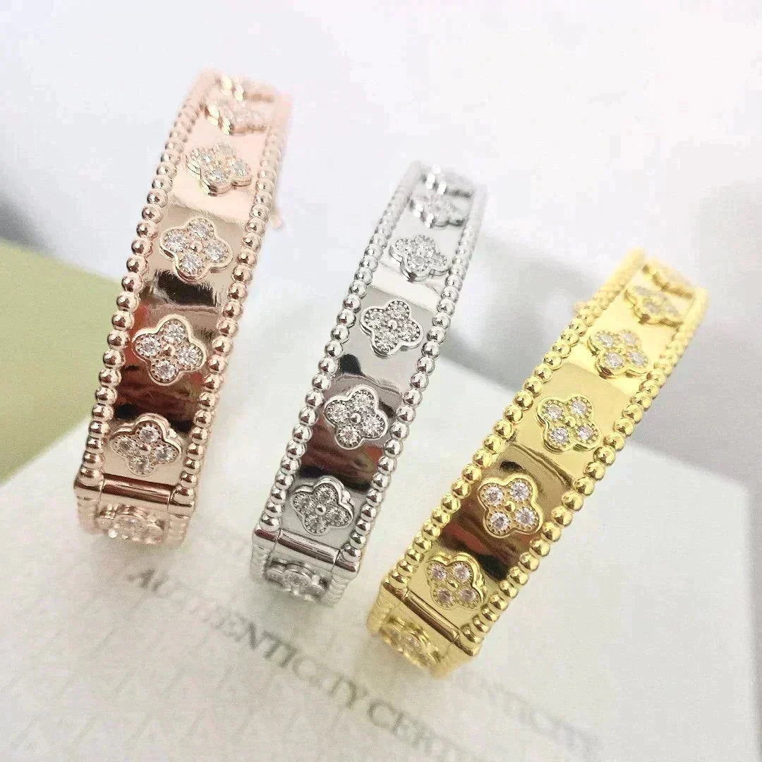 [Clover]CLOVER BRACELET 8MM DIAMONDS