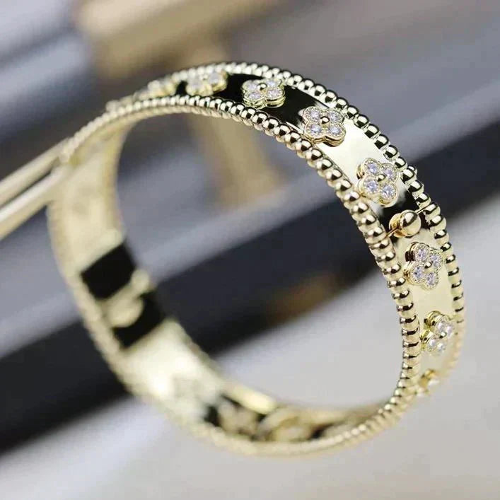 [Clover]CLOVER BRACELET 8MM DIAMONDS