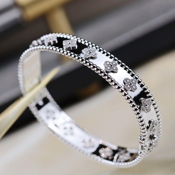 [Clover]CLOVER BRACELET 8MM DIAMONDS