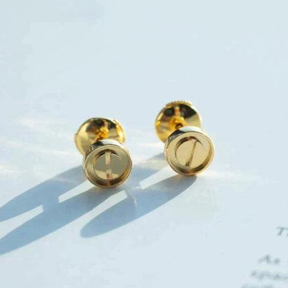 [Clover]LOVE EARRINGS GOLD 10MM