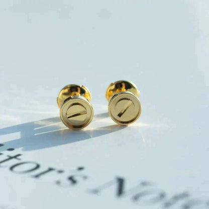 [Clover]LOVE EARRINGS GOLD 10MM