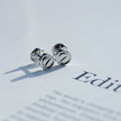 [Clover]LOVE EARRINGS SILVER 10MM