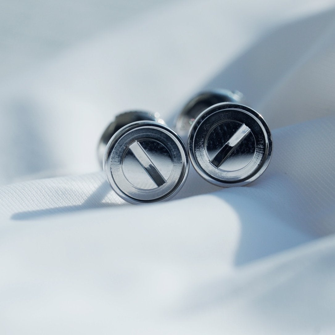 [Clover]LOVE EARRINGS SILVER 10MM