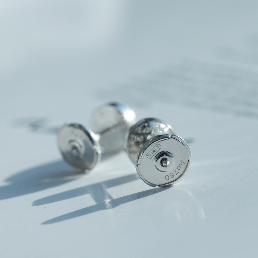 [Clover]LOVE EARRINGS SILVER 10MM