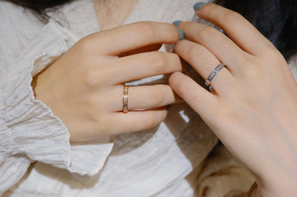 [Clover]LOVE RING 2.65MM DIAMOND