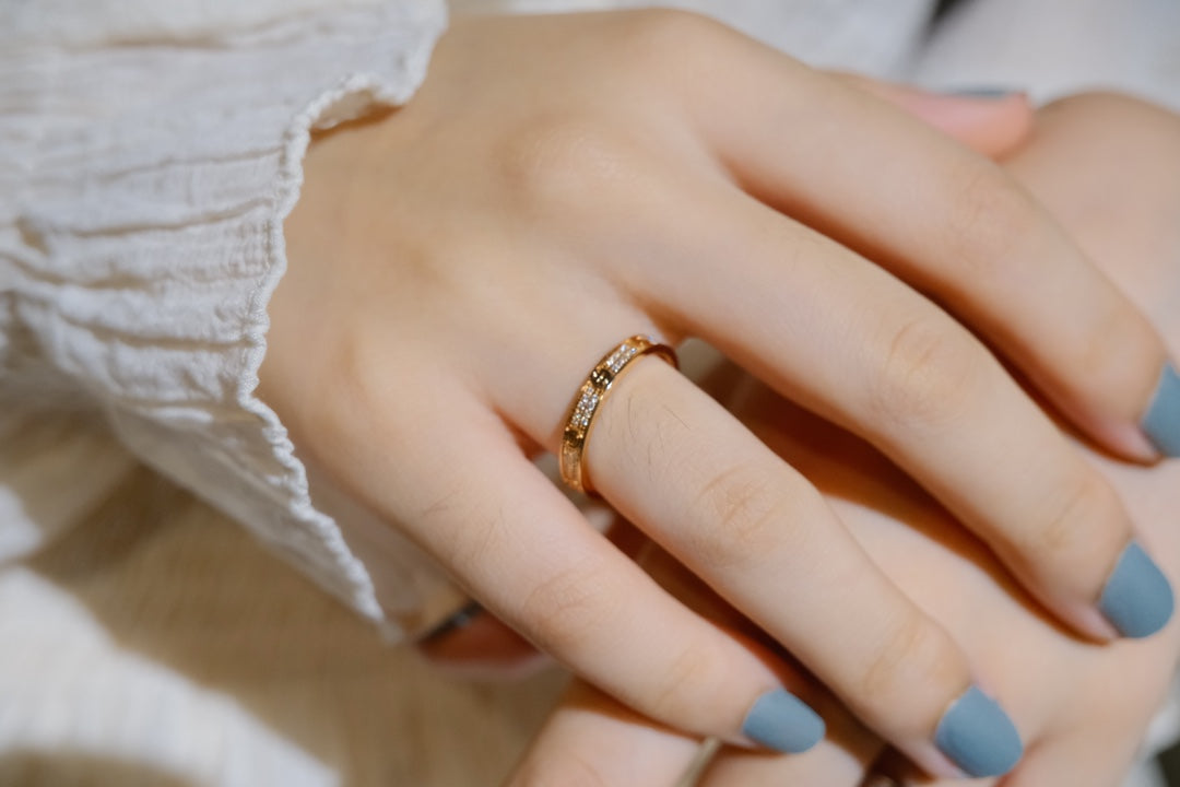 [Clover]LOVE RING 2.65MM DIAMOND
