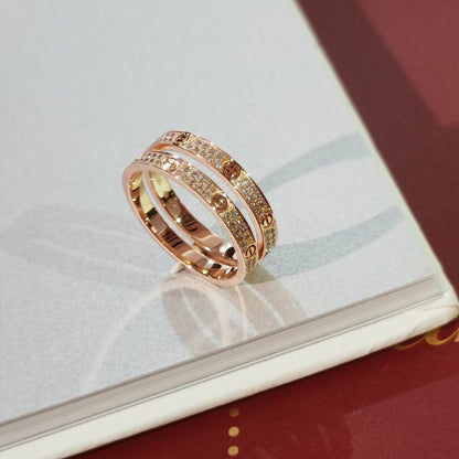 [Clover]LOVE RING 2.65MM DIAMOND